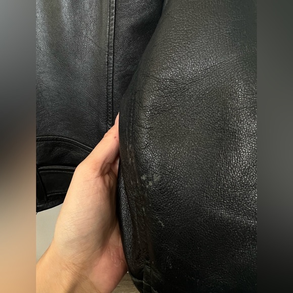 Genuine Leather Zara Biker Jacket - Picture 15 of 16